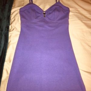 Super cute , tight purple dress 💜💜